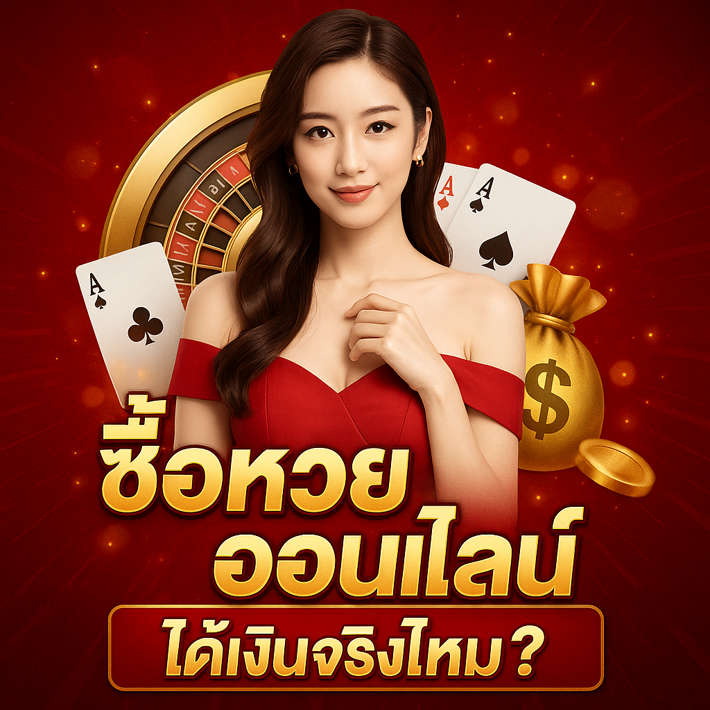 ซื้อหวยออนไลน์ได้เงินจริงไหม? เผยทุกข้อสงสัย พร้อมแนะนำเว็บน่าเชื่อถือปี 2025