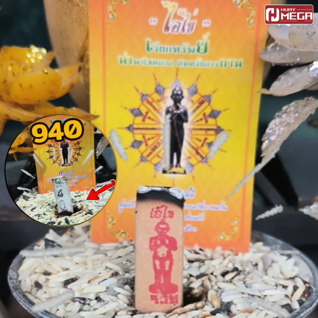 เลขธูปไอ้ไข่มหาเศรษฐี มาแรงอีกงวด! งวด 1 สิงหาคม 2568 ชัดเจน 3 ตัวตรง “940”